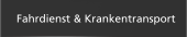 Personen & Krankenfahrdienst